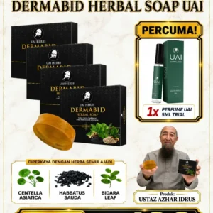 4 kotak Set Mujarab Sabun Dermabid UAI